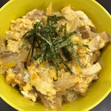 胸肉で親子丼